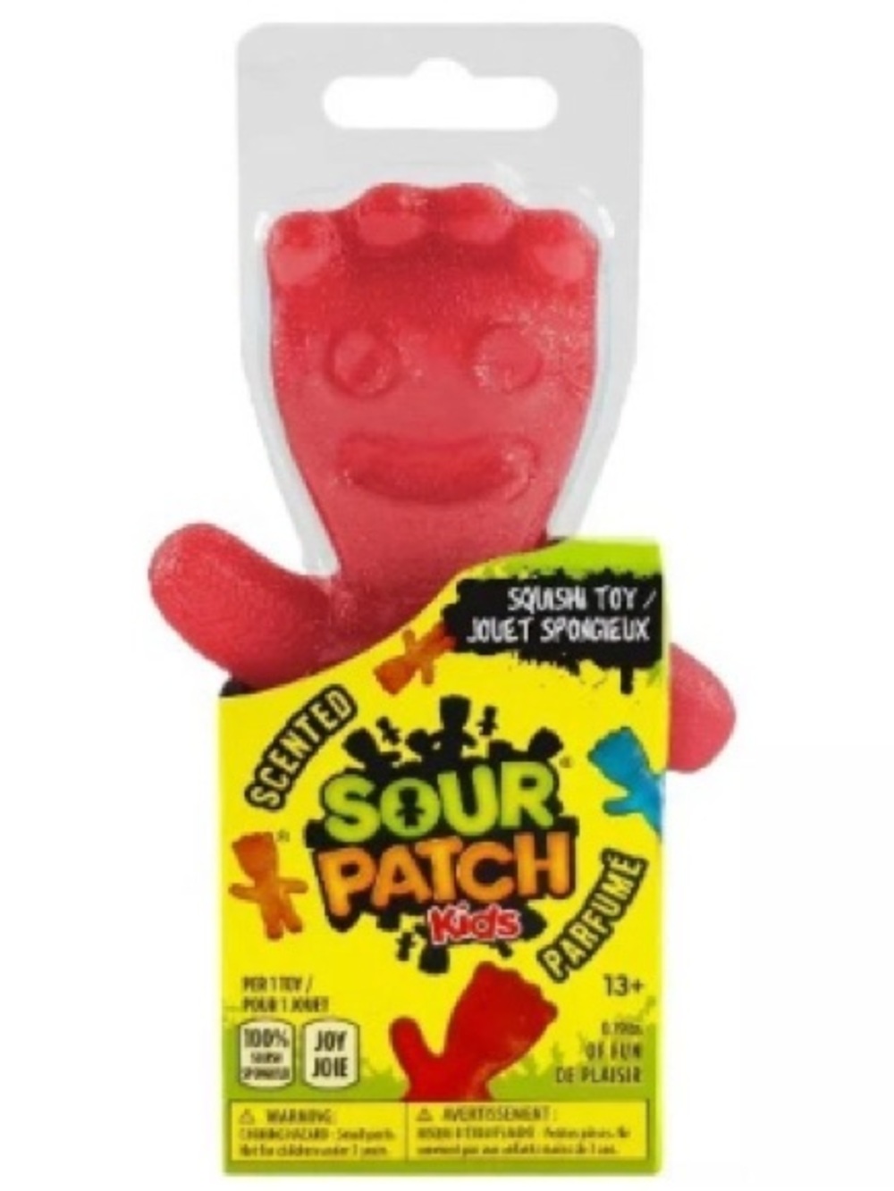 Incredible Play Scented Squishi Sour Patch Kids (3 pack) Red, Blue and Orange